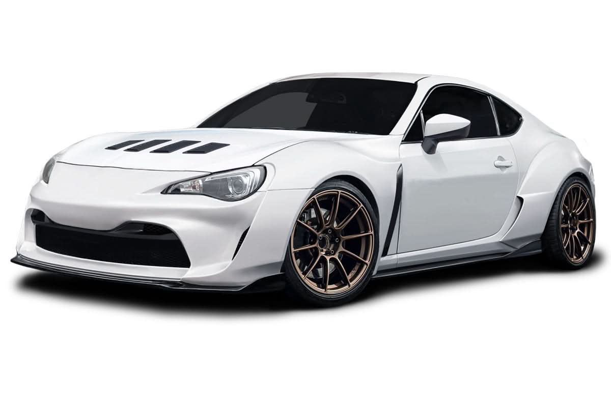 2013-2020 Toyota 86 Countersteer Style Wide Body Kit - 10 Piece