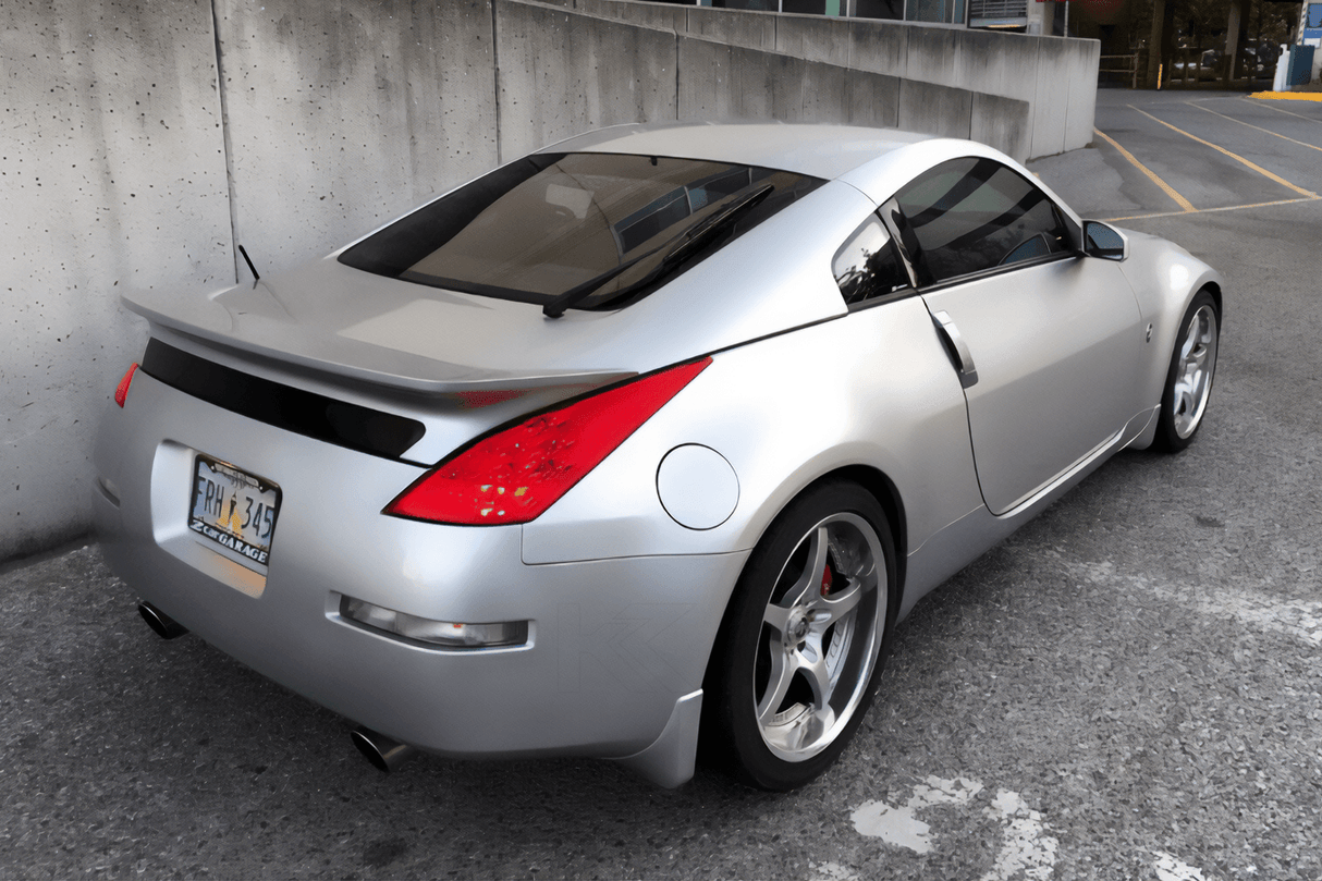 Nissan Fairlady 350z Black Stillen Look Duck Tail Trunk Spoiler (2002 - 2008) - K2 Industries
