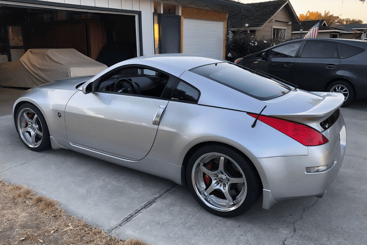 Nissan Fairlady 350z Black Stillen Look Duck Tail Trunk Spoiler (2002 - 2008) - K2 Industries