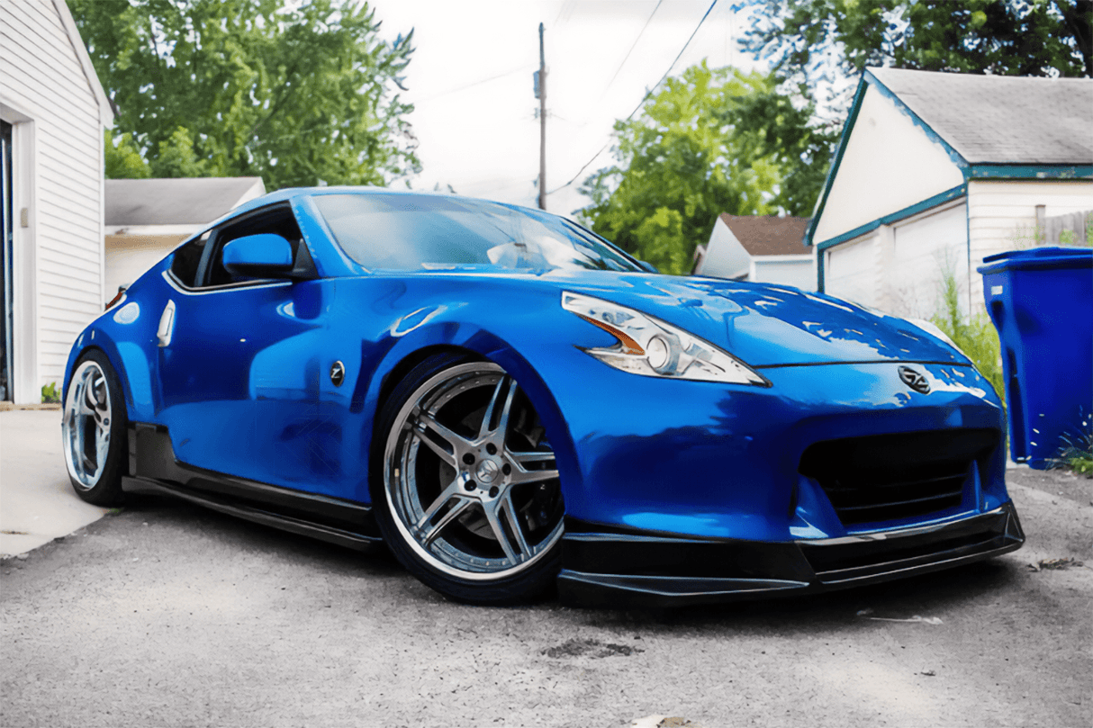 Nissan Fairlady 350z Black SL Style Front Bumper Lip (2002 - 2008) - K2 Industries
