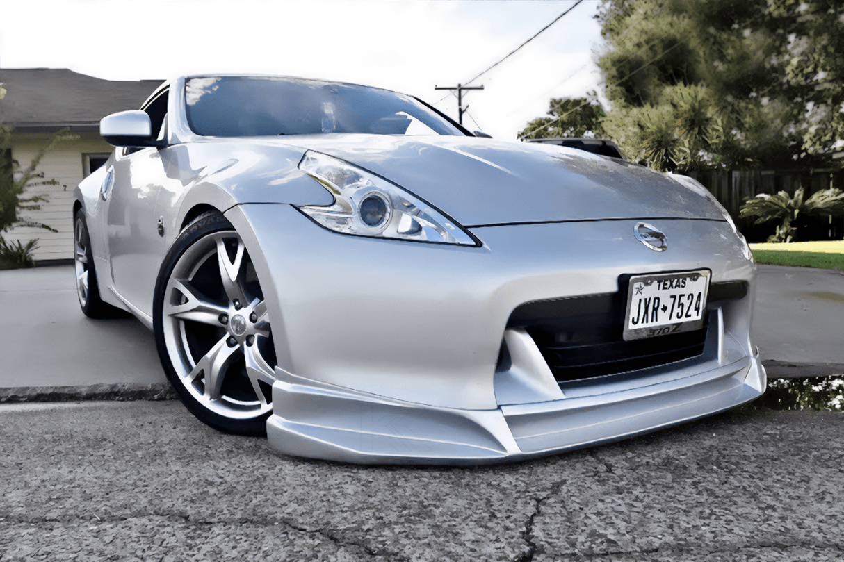 Nissan Fairlady 350z Black SL Style Front Bumper Lip (2002 - 2008) - K2 Industries