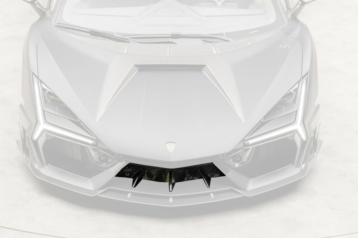 2024-UP Lamborghini Revuelto MSY Style Autoclave Carbon Fiber Middle Front Lip