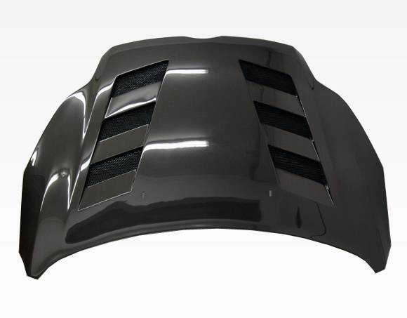 2012-2014 Ford Focus 4 doors 2 doors AMS Style Carbon Fiber Black Hood