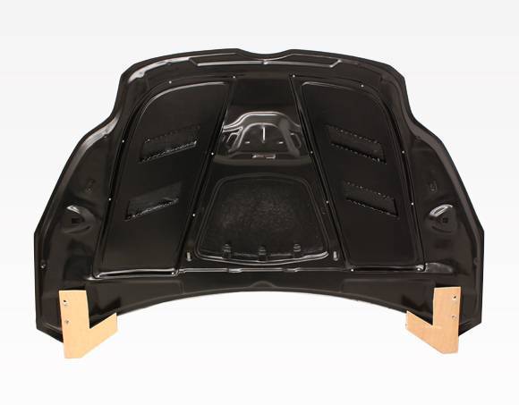 2012-2014 Ford Focus 4 doors 2 doors AMS Style Carbon Fiber Black Hood