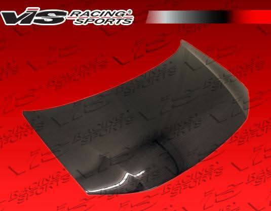 2012-2013 Honda Civic 2 doors OEM Style Carbon Fiber Black Hood