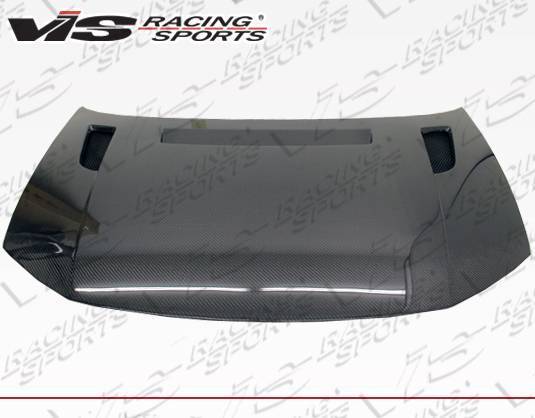 2012-2013 Honda Civic 2 doors RVS Style Carbon Fiber Black Hood