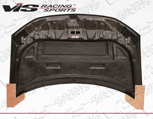 2012-2013 Honda Civic 2 doors RVS Style Carbon Fiber Black Hood