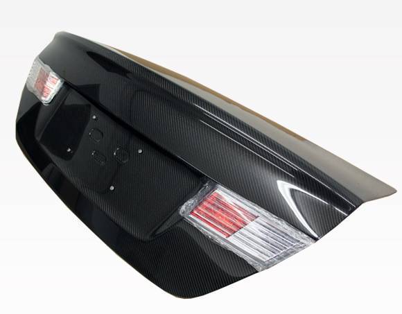2012-2012 Honda Civic JDM 4 doors OEM Style Carbon Fiber Black Trunk