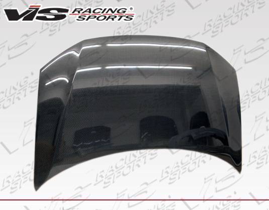 2012-2012 Honda Civic 4 doors OEM Style Carbon Fiber Black Hood