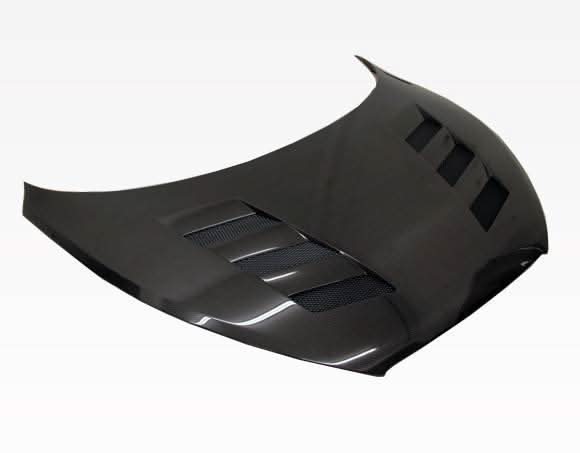 2012-2017 Hyundai Veloster 2 doors AMS Style Carbon Fiber Black Hood
