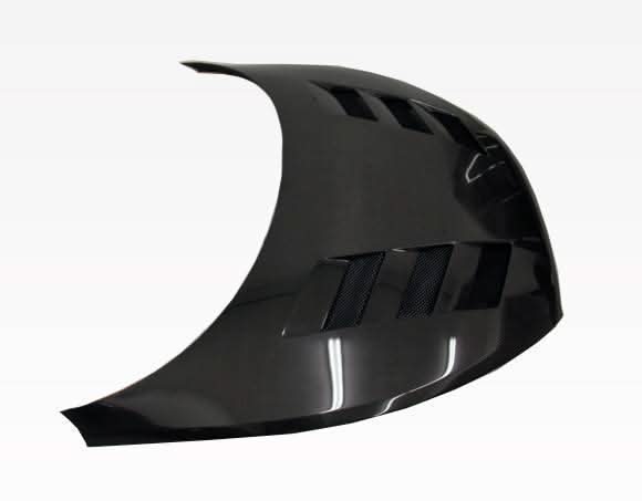 2012-2017 Hyundai Veloster 2 doors AMS Style Carbon Fiber Black Hood