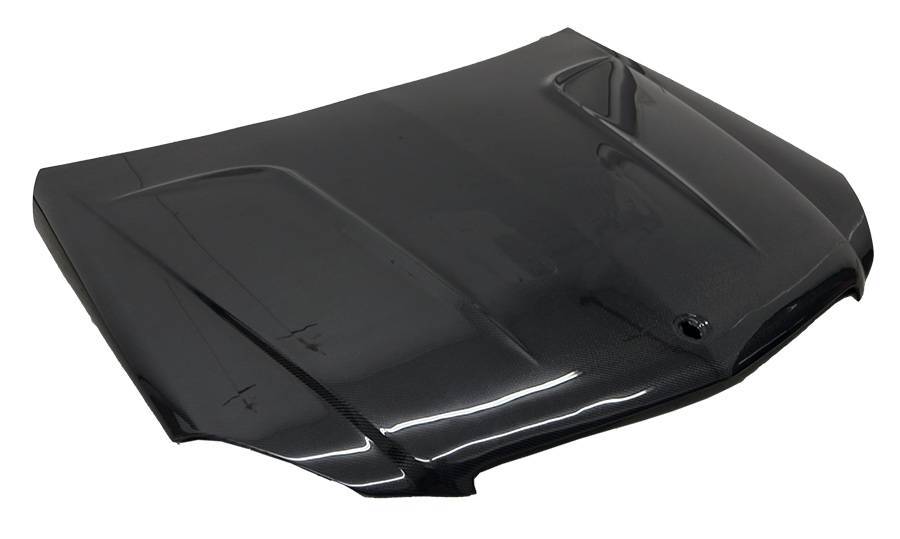 2012-2014 Mercedes C Class C63 4 doors OEM Style Carbon Fiber Black Hood