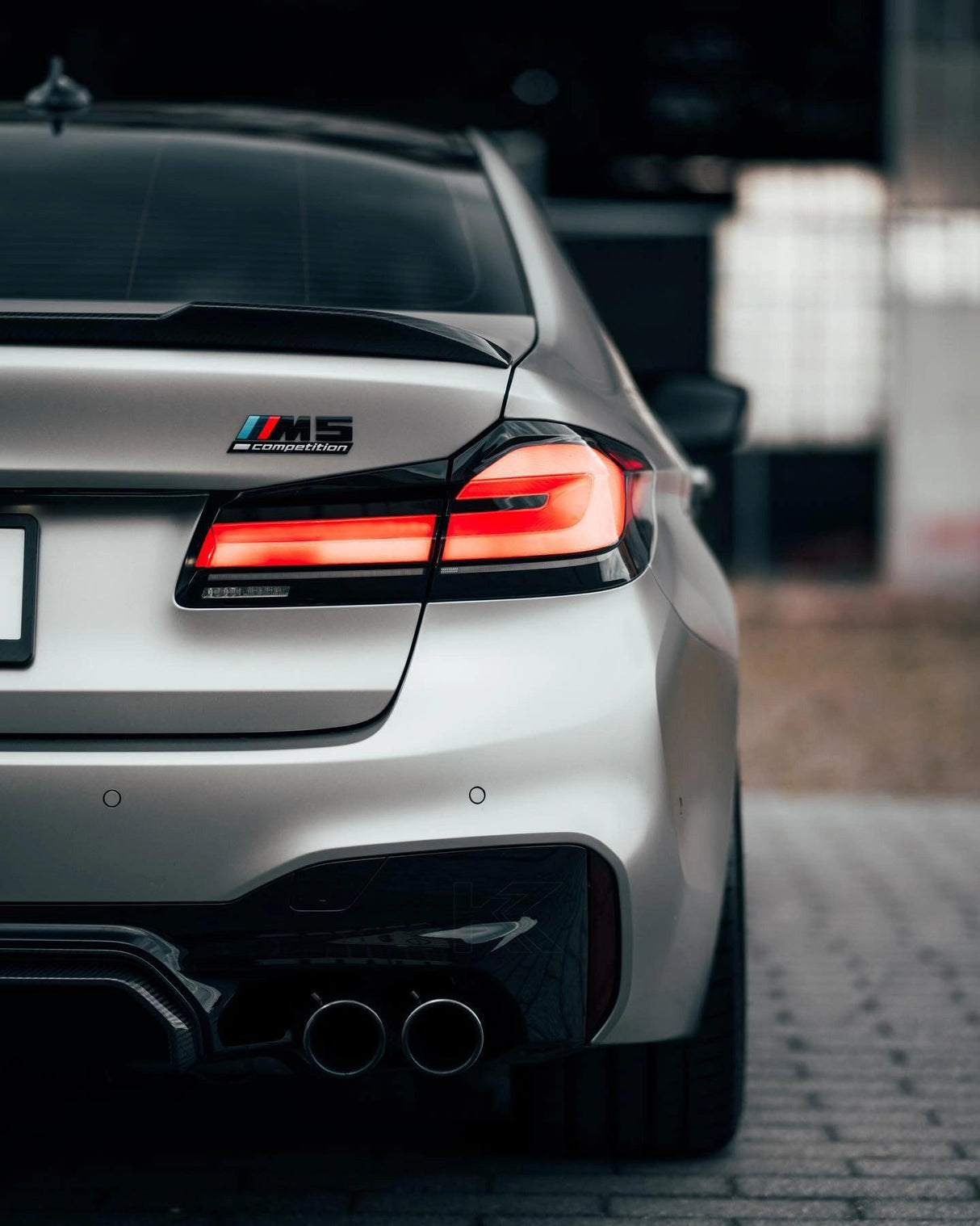 BMW 5 Series F90 M5 CS Style Carbon Fiber Rear Diffuser (2020+) - K2 Industries
