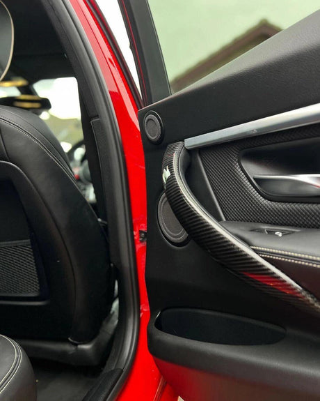 BMW F20 F22 F30 F32 F10 GT F07 F01 X3 F25 X4 F26 Carbon Fiber Gear Shift Knob and Panel Cover Trim (2011 - 2019) - K2 Industries