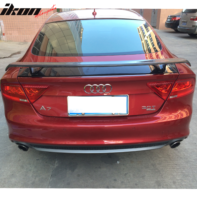 2016-2018 Audi A7 S7 RS7 Sedan RS Style Trunk Spoiler Carbon Fiber