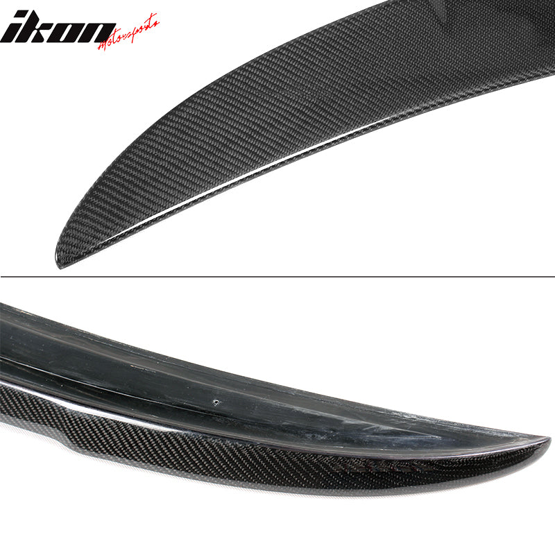 2011-2016 BMW 5 Series F10 M5 AK Style Trunk Spoiler Carbon Fiber