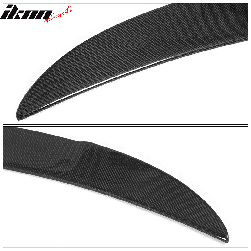 2011-2016 BMW 5 Series F10 M5 AK Style Trunk Spoiler Carbon Fiber
