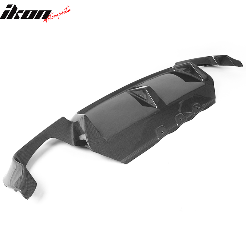 2011-2016 BMW F10 M5 3D Style Rear Bumper Lip Diffuser Carbon Fiber