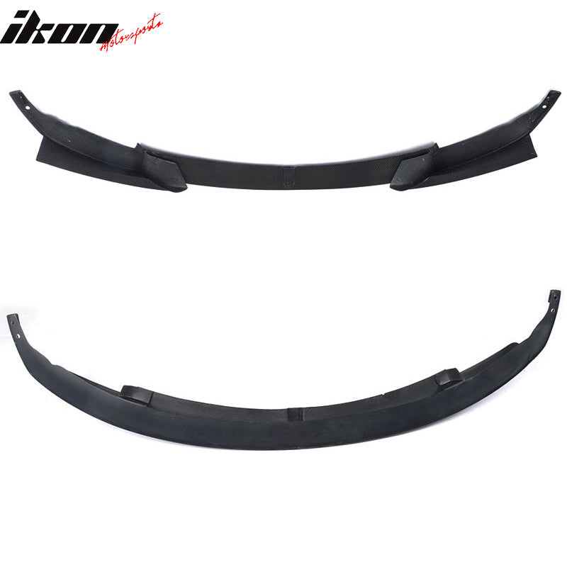 2012-2018 BMW 3 Series F30 MP Style Front Bumper Lip Carbon Fiber