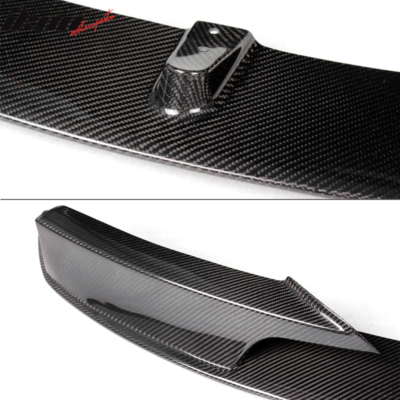 2012-2018 BMW 3 Series F30 MP Style Front Bumper Lip Carbon Fiber