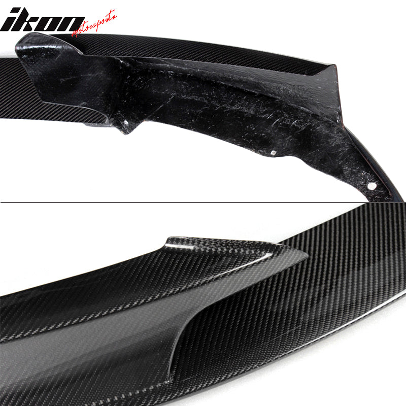 2012-2018 BMW 3 Series F30 MP Style Front Bumper Lip Carbon Fiber
