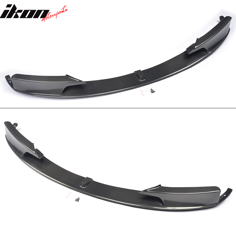 2012-2018 BMW 3 Series F30 MP Style Front Bumper Lip Carbon Fiber