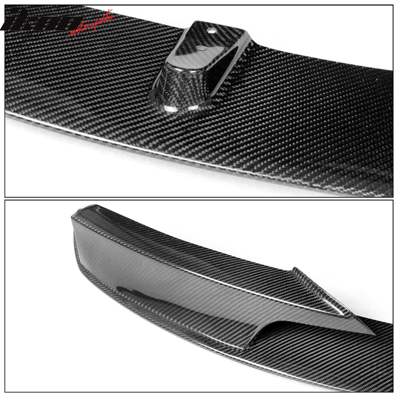2012-2018 BMW 3 Series F30 MP Style Front Bumper Lip Carbon Fiber