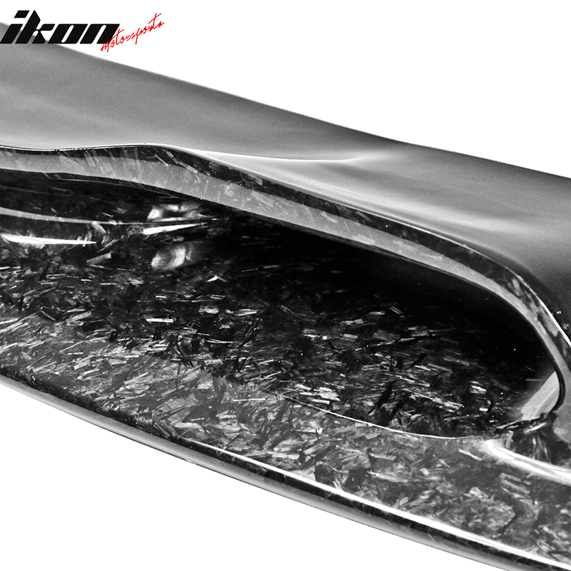 2012-2018 BMW F30 3-Series M Sport 3D Front Lip Forged Carbon Fiber