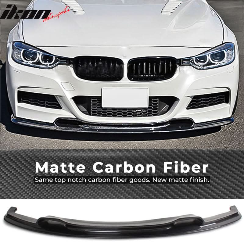 2012-2018 BMW F30 3 Series M Sport VRS Front Bumper Lip Carbon Fiber