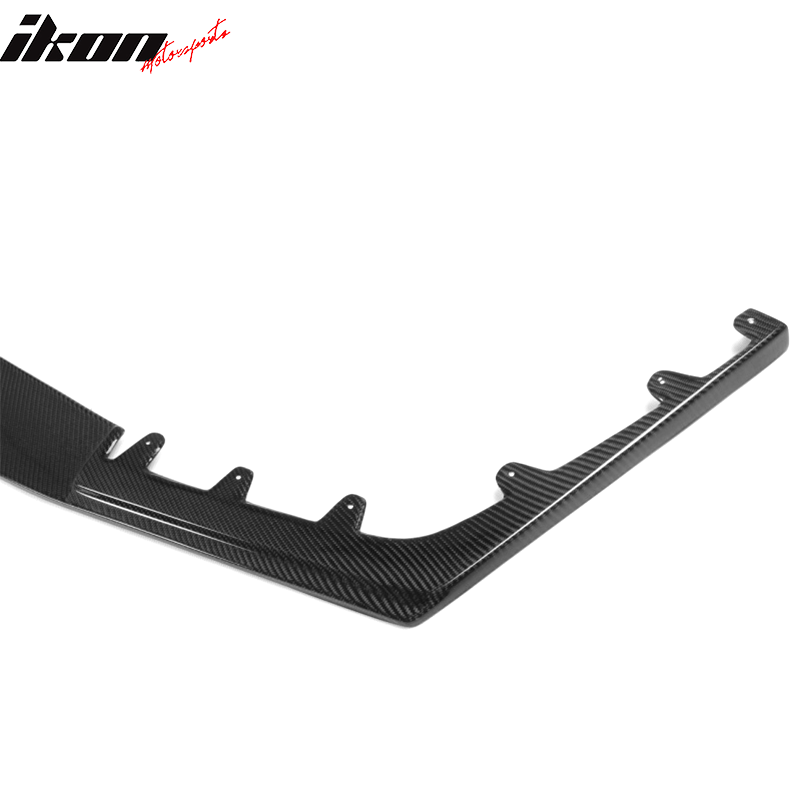 2009-2015 Cadillac CTS V HEN Style Front Bumper Lip Carbon Fiber
