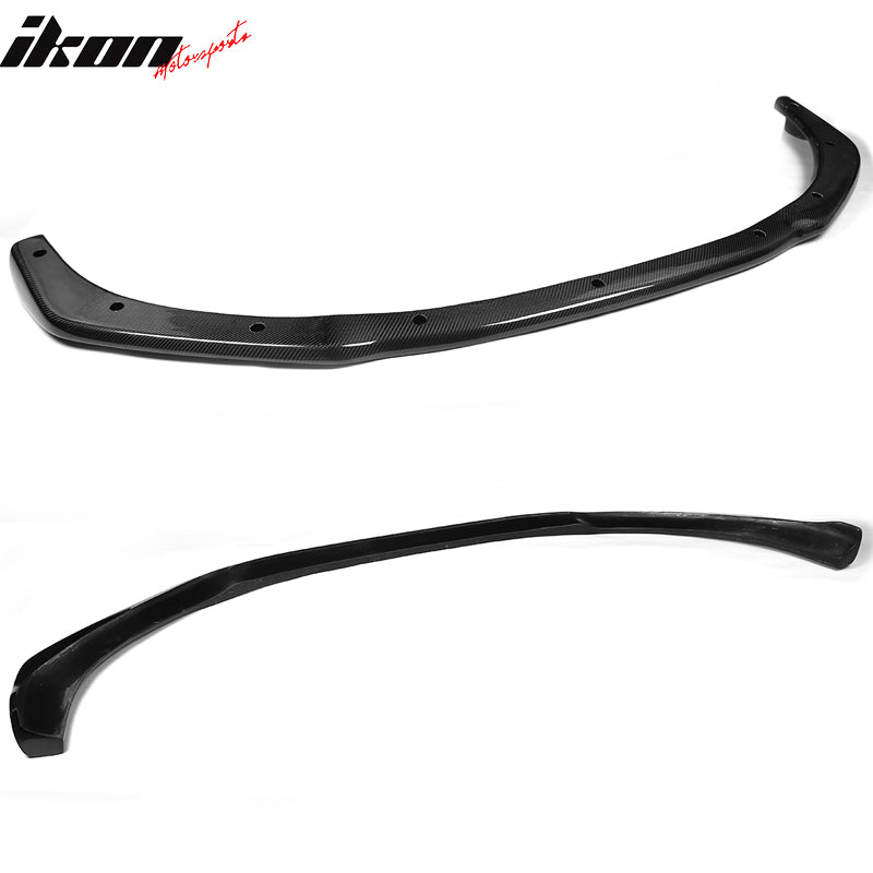 2012-2014 Audi A7 4G8 S-Line JC Style Front Bumper Lip Carbon Fiber