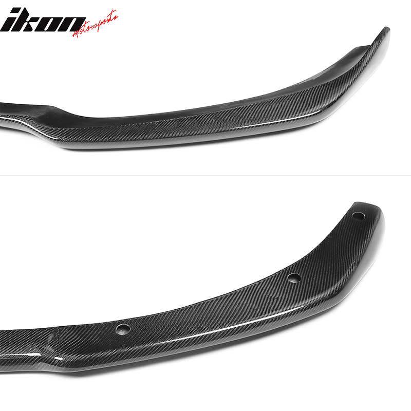 2012-2014 Audi A7 4G8 S-Line JC Style Front Bumper Lip Carbon Fiber
