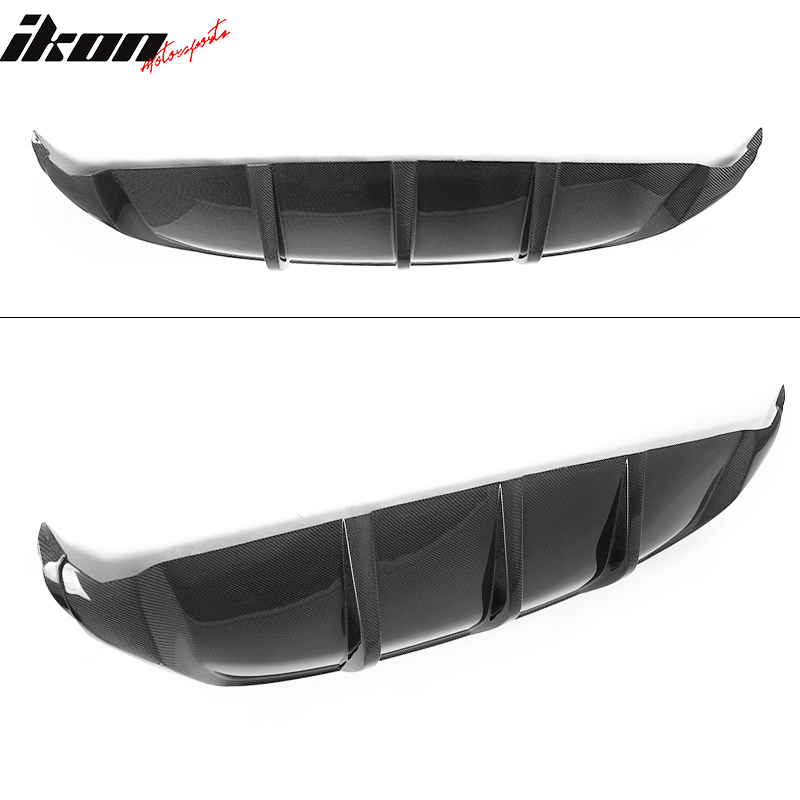 2008-2014 BMW X6 E71 JC Style Rear Bumper Lip Diffuser Carbon Fiber