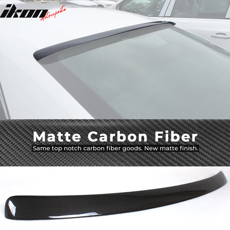 2008-2017 Audi A5 B8 CA Style Rear Roof Spoiler Wing Carbon Fiber