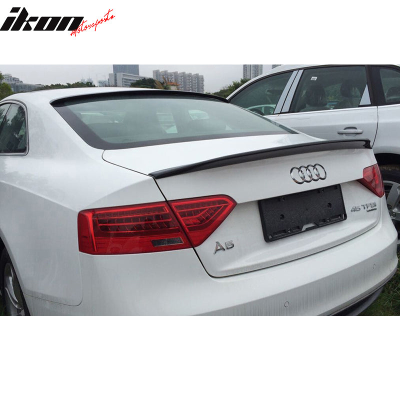 2008-2017 Audi A5 B8 CA Style Rear Roof Spoiler Wing Carbon Fiber