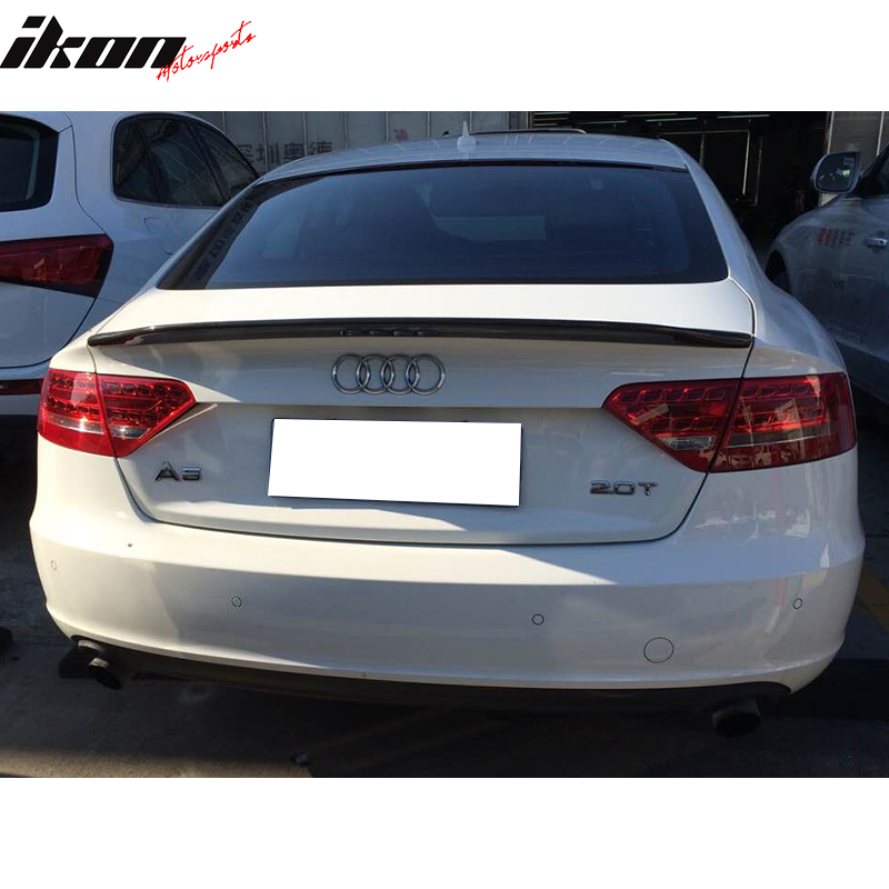 2008-2017 Audi A5 B8 CA Style Rear Trunk Spoiler Wing Carbon Fiber