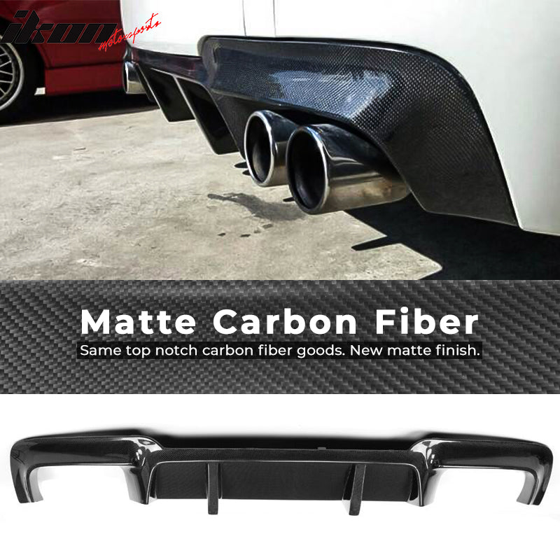 2012-2016 BMW 5 Series F10 M5 DTM Style Rear Lip Diffuser Carbon Fiber
