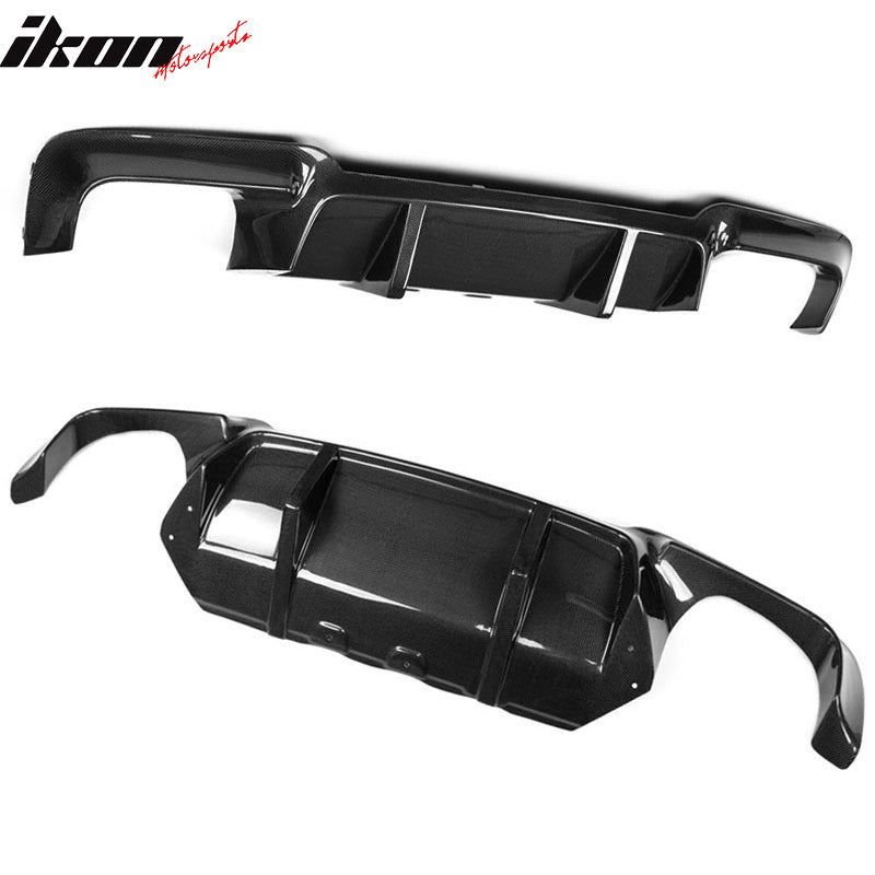 2012-2016 BMW 5 Series F10 M5 DTM Style Rear Lip Diffuser Carbon Fiber
