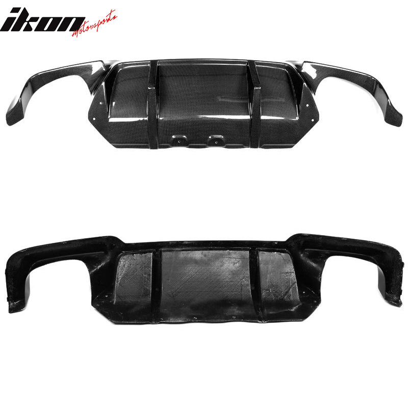 2012-2016 BMW 5 Series F10 M5 DTM Style Rear Lip Diffuser Carbon Fiber