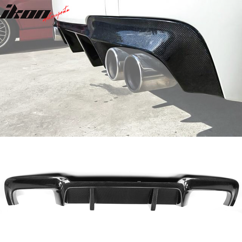 2012-2016 BMW 5 Series F10 M5 DTM Style Rear Lip Diffuser Carbon Fiber
