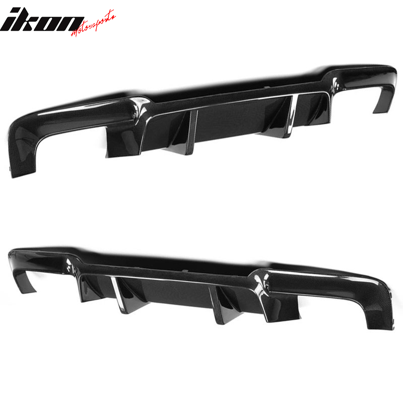 2012-2016 BMW 5 Series F10 M5 DTM Style Rear Lip Diffuser Carbon Fiber