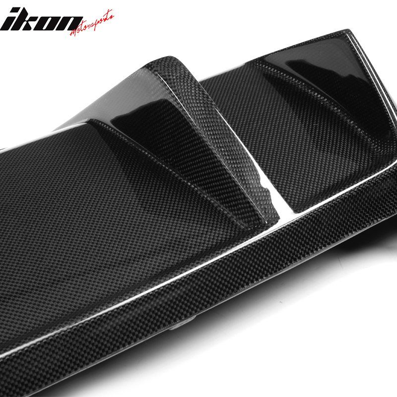 2012-2016 BMW 5 Series F10 M5 DTM Style Rear Lip Diffuser Carbon Fiber