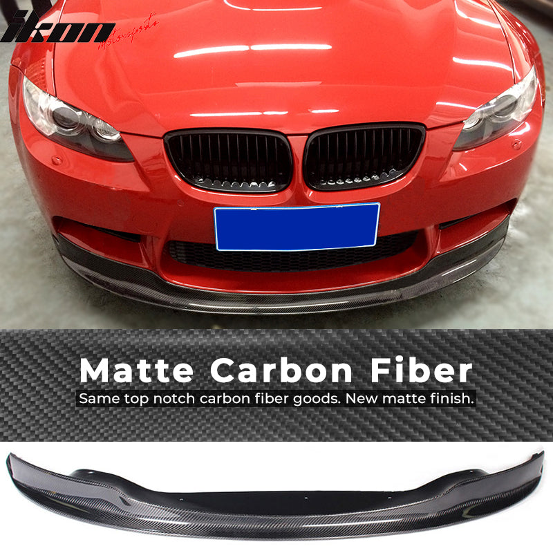 2005-2013 BMW E90 E92 E93 M3 AK Style Front Bumper Lip Carbon Fiber