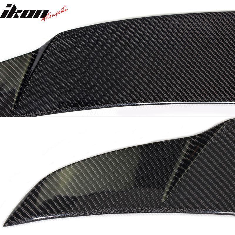 2010-2013 Infiniti G37 V36 Rear Spoiler Wing JC Style Carbon Fiber