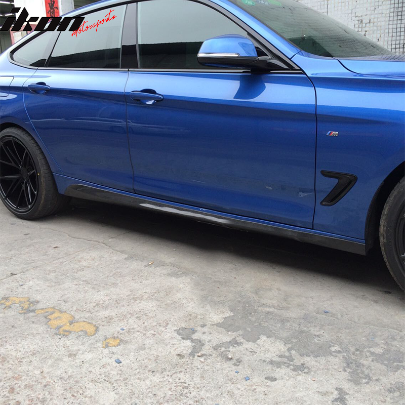 2014-2018 BMW 3-Series F34 GT M Sport JC Style Side Skirt Carbon Fiber