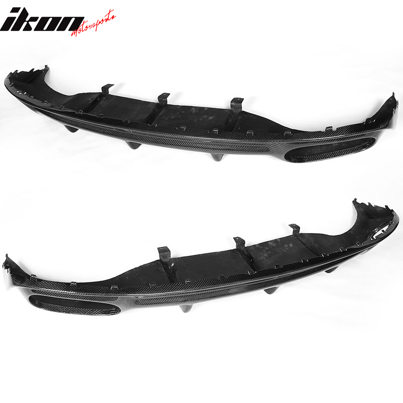 2012-2014 Audi A7 S Line OE Style Rear Bumper Diffuser Carbon Fiber