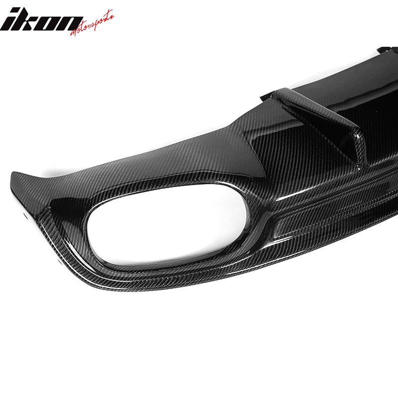 2012-2014 Audi A7 S Line OE Style Rear Bumper Diffuser Carbon Fiber