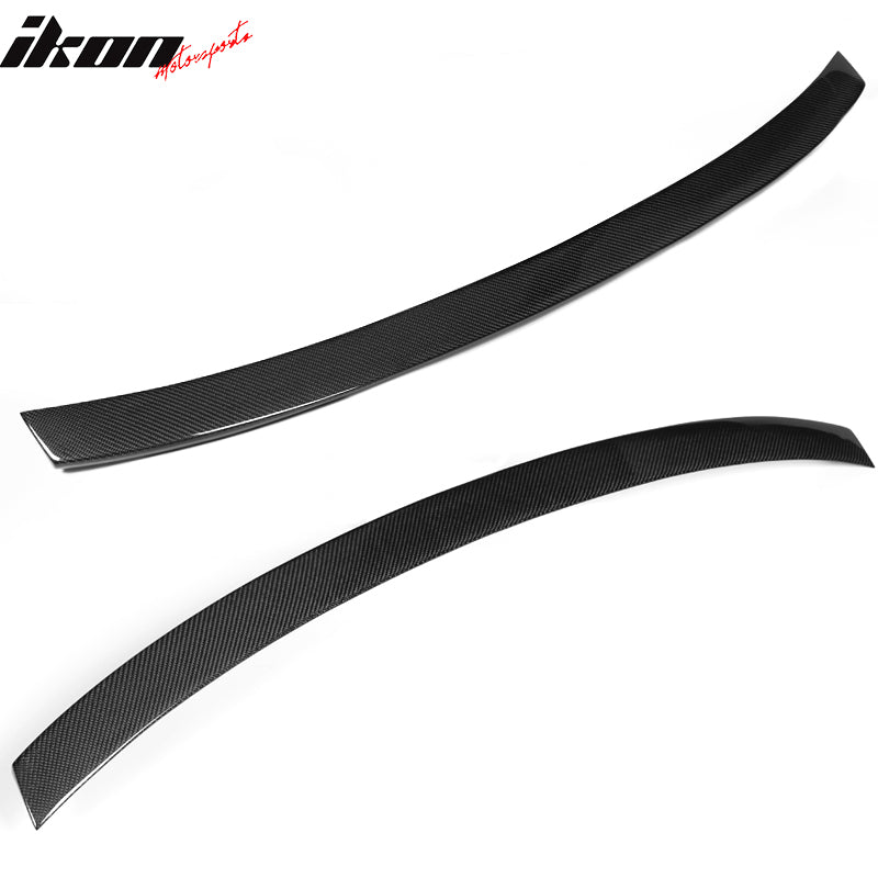 2012-2017 Audi A6 C7 Non-S Line ABT Style Trunk Spoiler Carbon Fiber