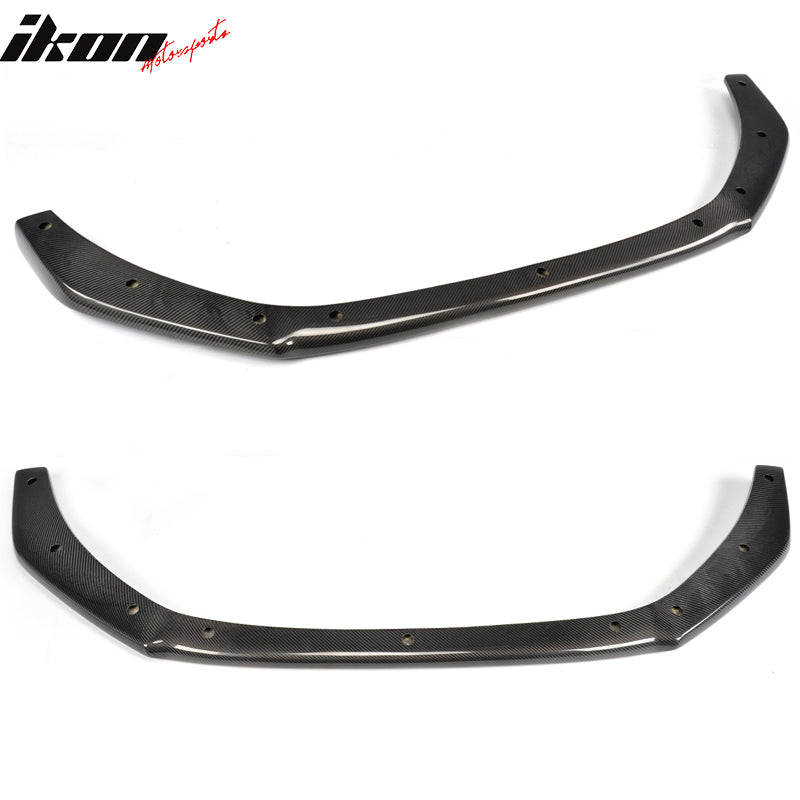 2012-2015 Audi A6 C7 Facelift JC Style Front Bumper Lip Carbon Fiber