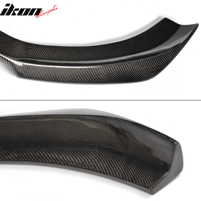 2012-2015 Audi A6 C7 Facelift JC Style Front Bumper Lip Carbon Fiber